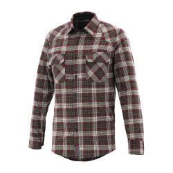 Chemise travail tartan rouge 