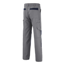 Pantalon travail gris homme