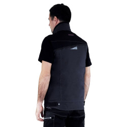 Gilet travail homme sans manches hiver