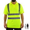 polo jaune haute visibilité