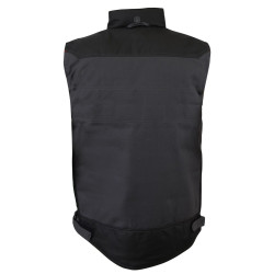 Gilet professionnel gris ultra résistant LMA SABLE - vue dos	