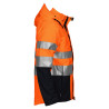 veste haute visibilité orange homme