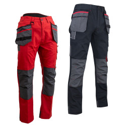 LMA - Pantalon de travail multipoches - Nuancier - Pantalon de travail de  la marque LMA bicolore. Il est multipoches e - Livraison gratuite dès  120€