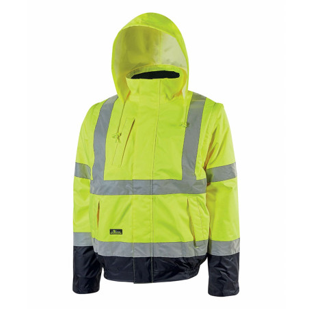 Veste de travail CRAFTY U-Power JAUNE