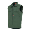 Gilet de travail sans métal Lafont GRANIT Work Collection vert foncé