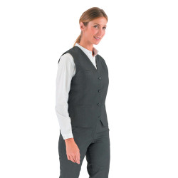 Gilet de service femme Lafont gris confortable