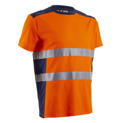 T-shirt de travail fluo Coverguard pas cher