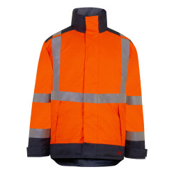 parka atex orange haute visibilité