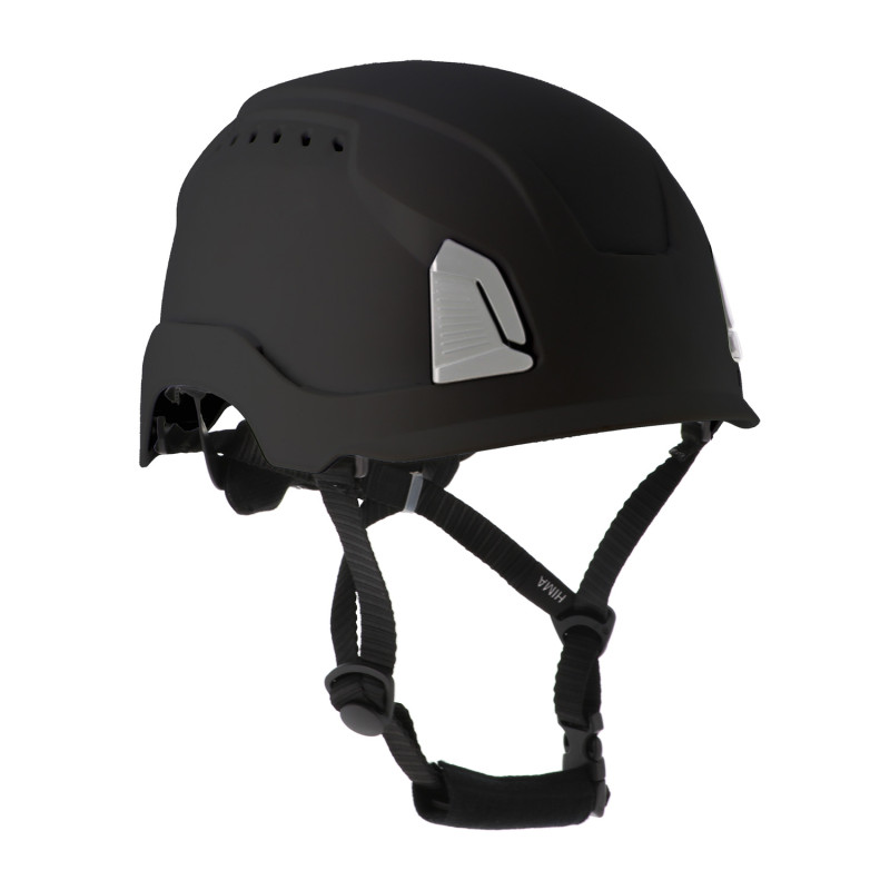 casque chantier noir