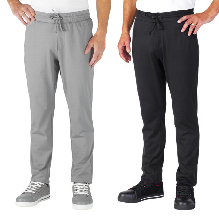 Pantalon noir chino de travail pour homme - Robur