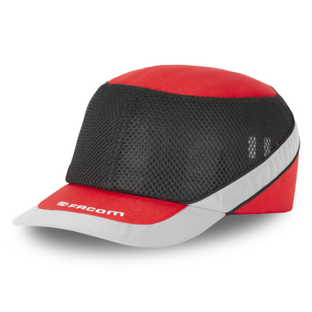 casquette anti heurt rouge