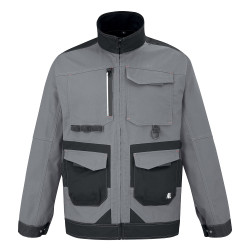 blouson travail gris