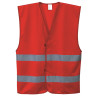 Gilet de sécurité rouge IONA