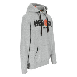 sweat capuche gris pro