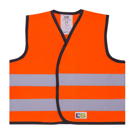 gilet orange fluo enfant