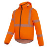 veste travail orange fluo imperméable