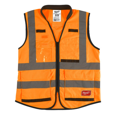 gilet chantier fluo