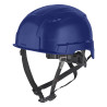 casque sécurité bleu