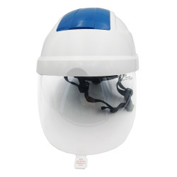 casque électricien avec écran facial