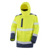 parka haute visibilité jaune