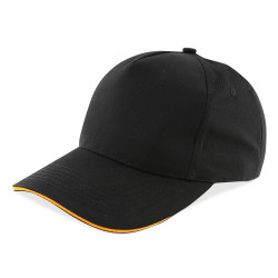 casquette travail noire