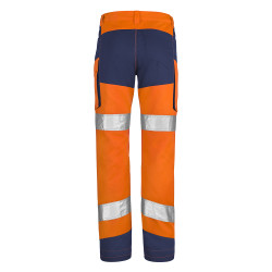 pantalon haute visibilité orange