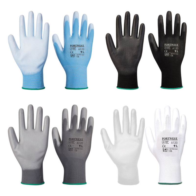 Gants Enduit Polyuréthane Portwest | Gants De Travail Pas Cher