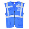 gilet bleu médecin personnalisé