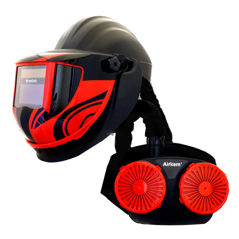 casque soudeur avec protection respiratoire