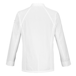 veste cuisine manches longues blanche