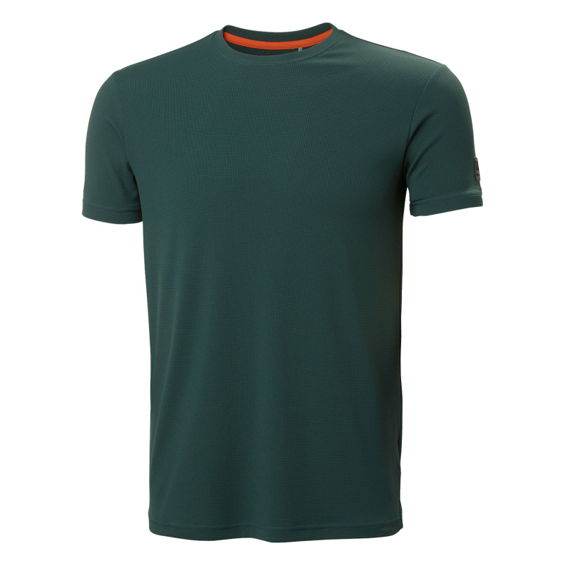 t-shirt travail vert