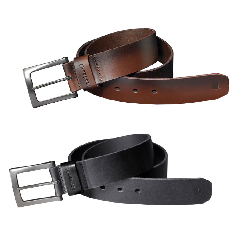 Ceinture professionnelle en cuir pleine fleur Carhartt Workwear