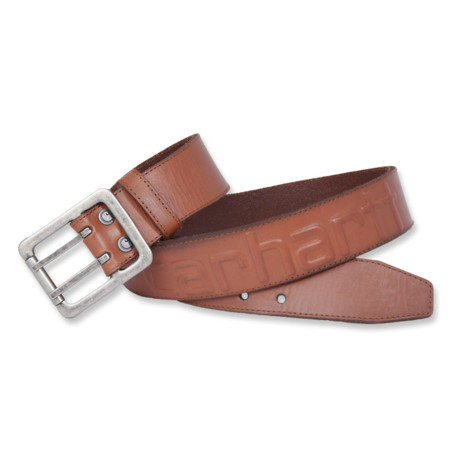 ceinture travail cuir marron