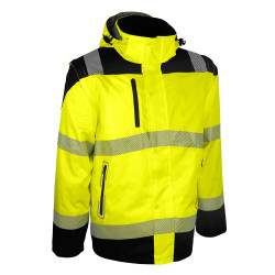 blouson haute visibilité jaune