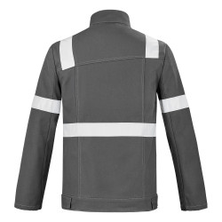 blouson travail avec bande rétro réfléchissante