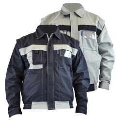 blouson travail manches amovibles