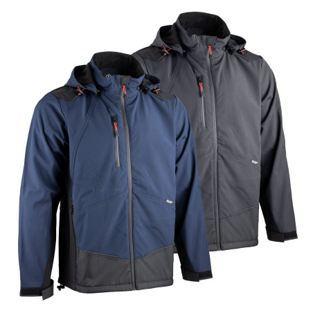 Softshell pro imper-respirant doublé ROCK / JOULE