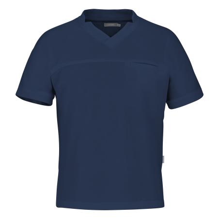 tee shirt médical bleu homme