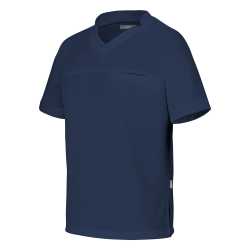 tee shirt médical bleu femme