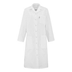 Blouse médicale femme à manches longues blanche