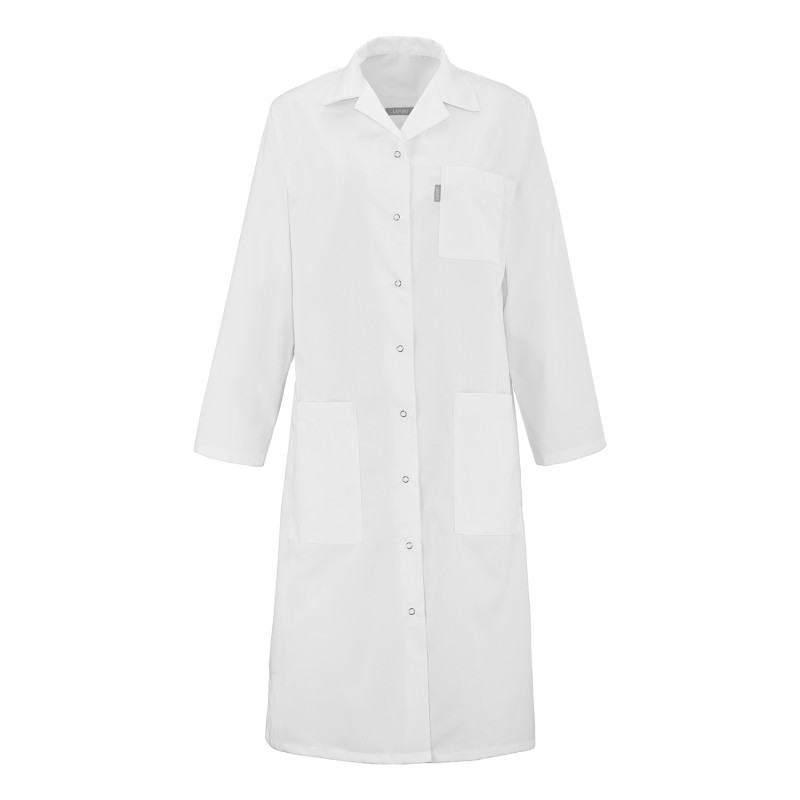 Blouse médicale femme à manches longues blanche