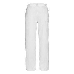 Pantalon infirmier Homme blanc JULIEN