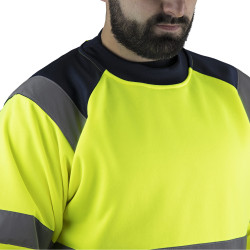 Sweat haute visibilité jaune