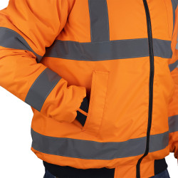 Blouson haute visibilité avec manches amovibles LMA