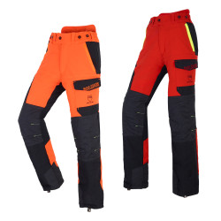 Pantalon bucheron forestier respirant