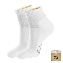 Chaussettes basses en coton blanches Snickers