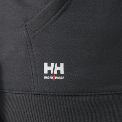 Helly Hansen – Sweat gris foncé à zip