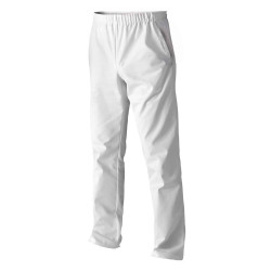 pantalon cuisine blanc