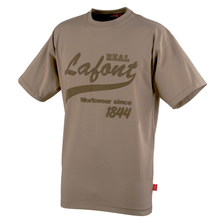 Tee shirt travail beige