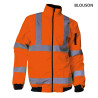 blouson imperméable haute visibilité orange LMA PREVENTION